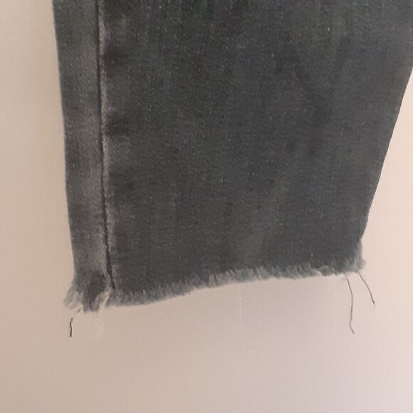 Lucky Brand Jeans Womens 8/29 Mid Rise Super Skinny Ava Dark Wash Distressed - Picture 6 of 11